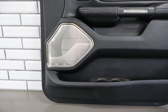 2020 Ram 1500 Right Front Door Trim Panel Black X9