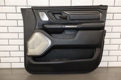 2020 Ram 1500 Right Front Door Trim Panel Black X9