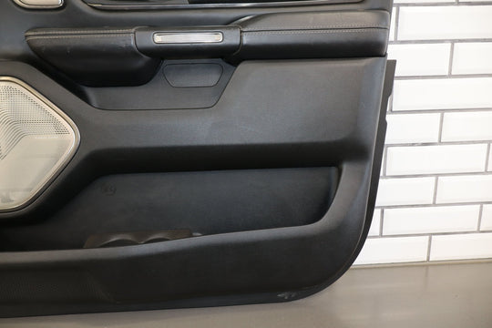 2020 Ram 1500 Right Front Door Trim Panel Black X9
