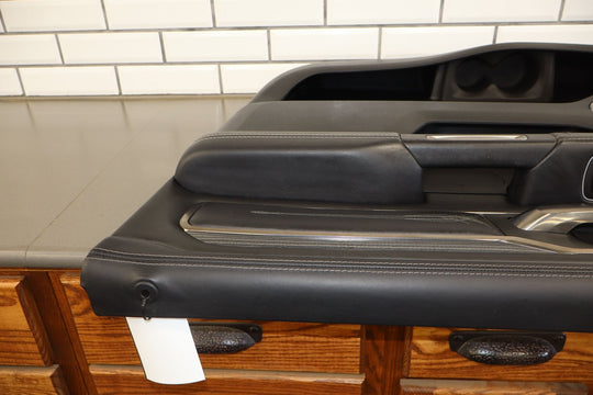 2020 Ram 1500 Right Front Door Trim Panel Black X9