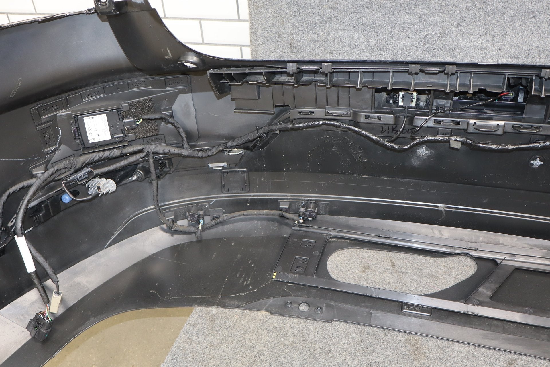 2021-2023 Polestar 2 EV Rear Bumper Rear Bumper Assembly Black (Void 019)
