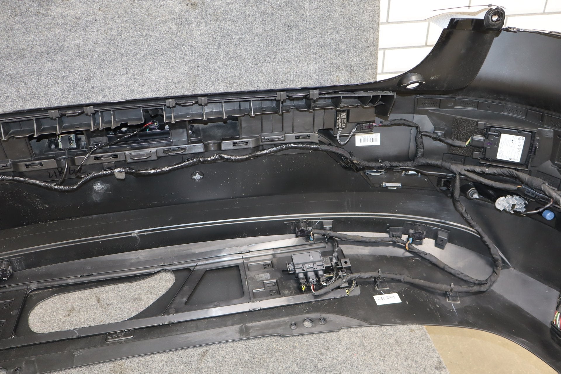 2021-2023 Polestar 2 EV Rear Bumper Rear Bumper Assembly Black (Void 019)