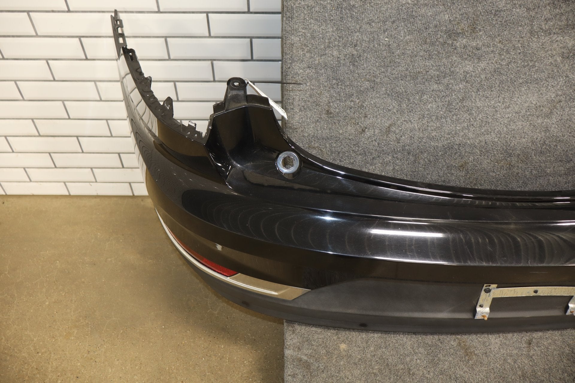 2021-2023 Polestar 2 EV Rear Bumper Rear Bumper Assembly Black (Void 019)