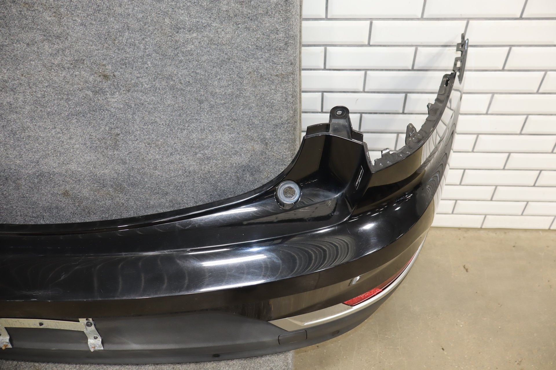 2021-2023 Polestar 2 EV Rear Bumper Rear Bumper Assembly Black (Void 019)