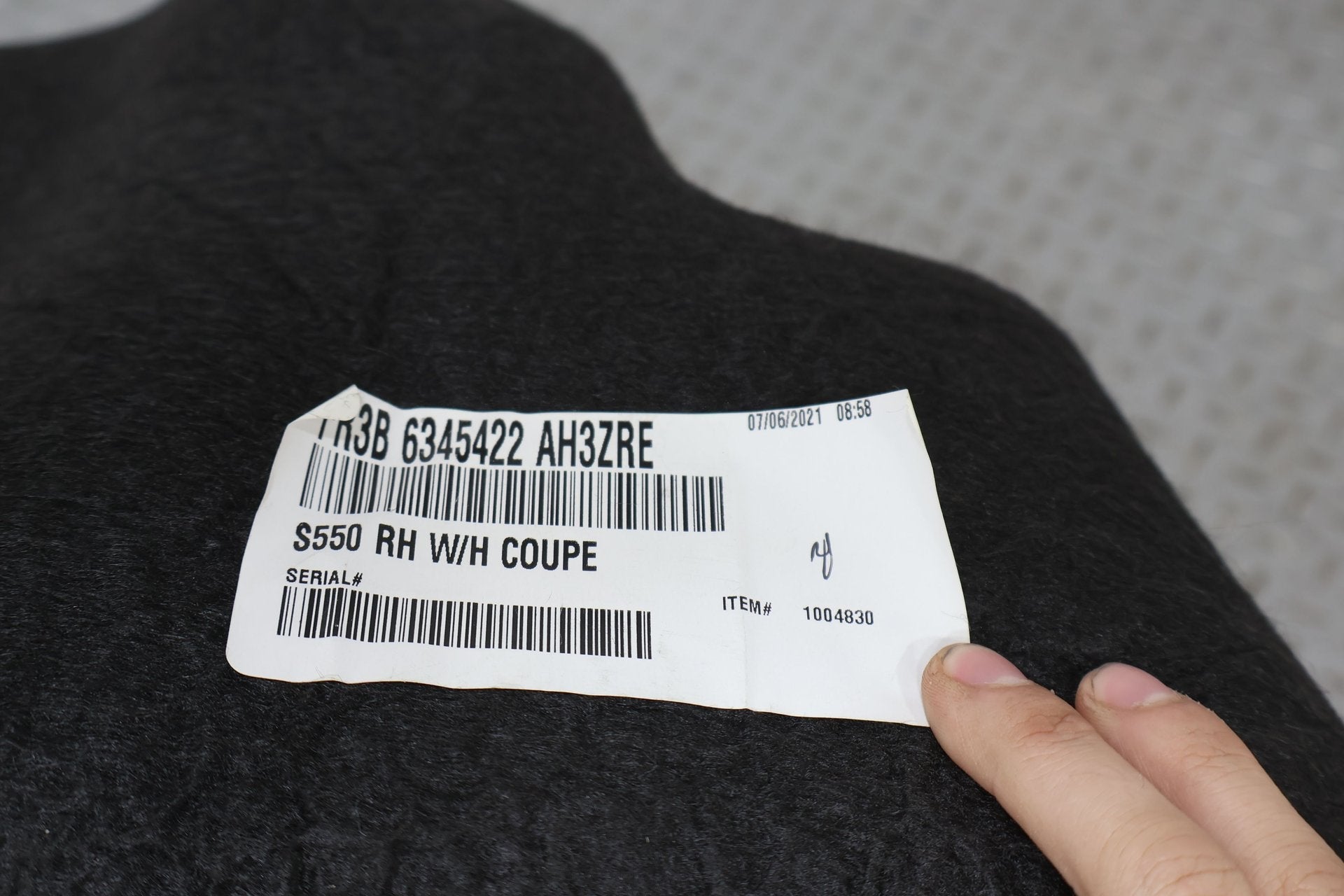 2021 Ford Mustang- Front Carpet