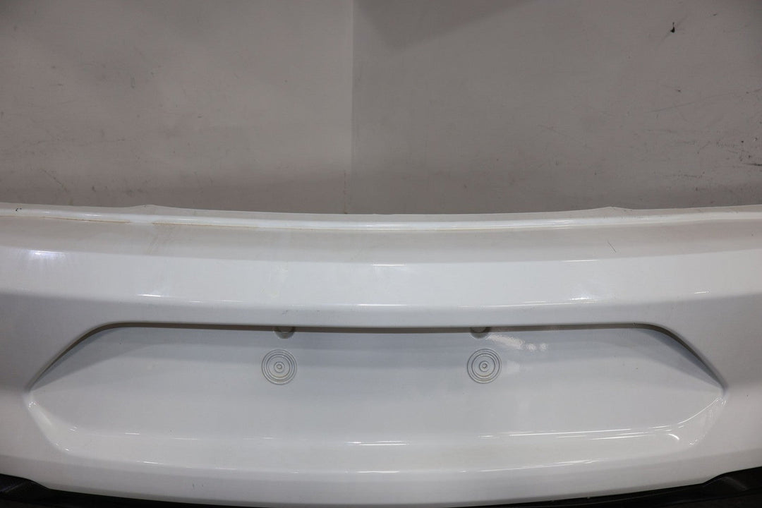 2021 Ford Mustang Rear Bumper White YZ