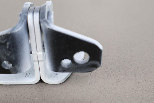 2022 - 2023 Jeep Grand Wagoneer Front Left Upper & Lower OEM Door Hinges (White)