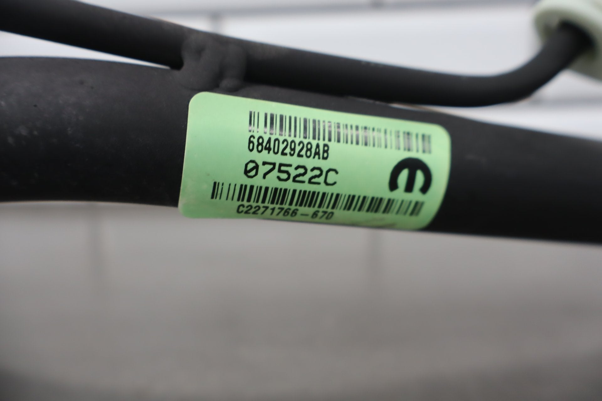 2022 Dodge Challenger Fuel Filler Neck OEM