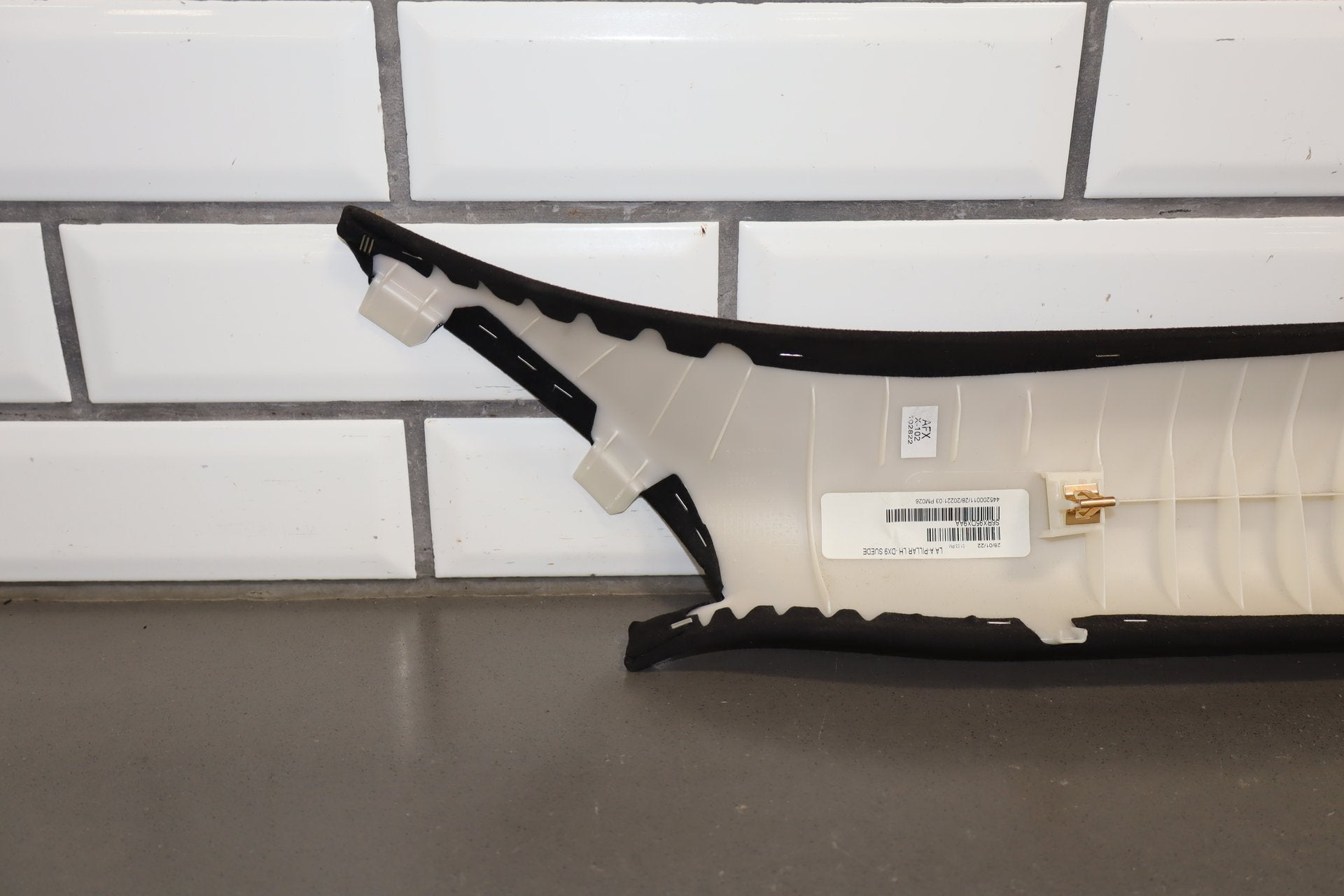2022 Dodge Challenger Pair A Pillar Trim Black X9