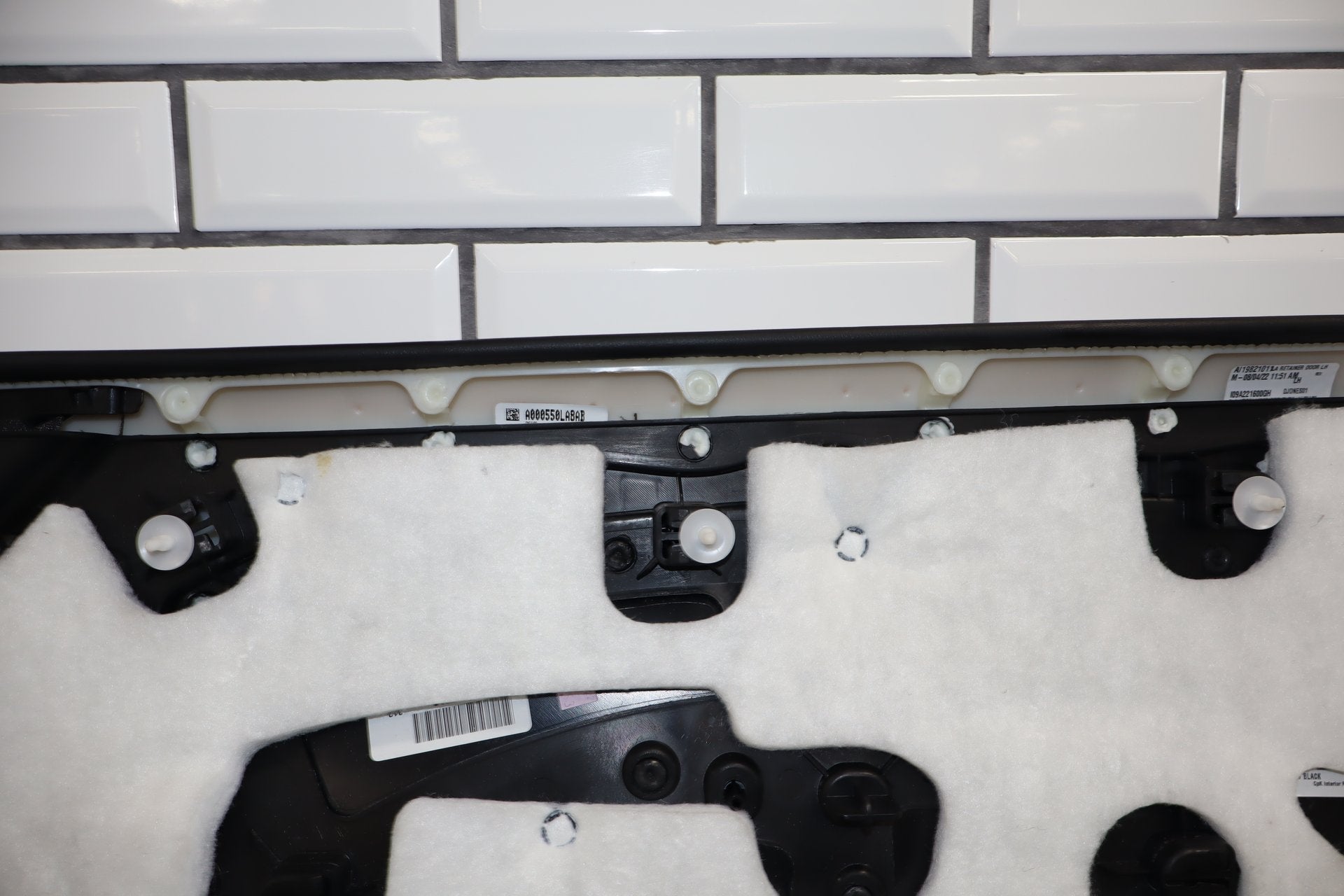 2022 Dodge Challenger R/T Scat Pack Left Front Interior Trim Panel Black X9