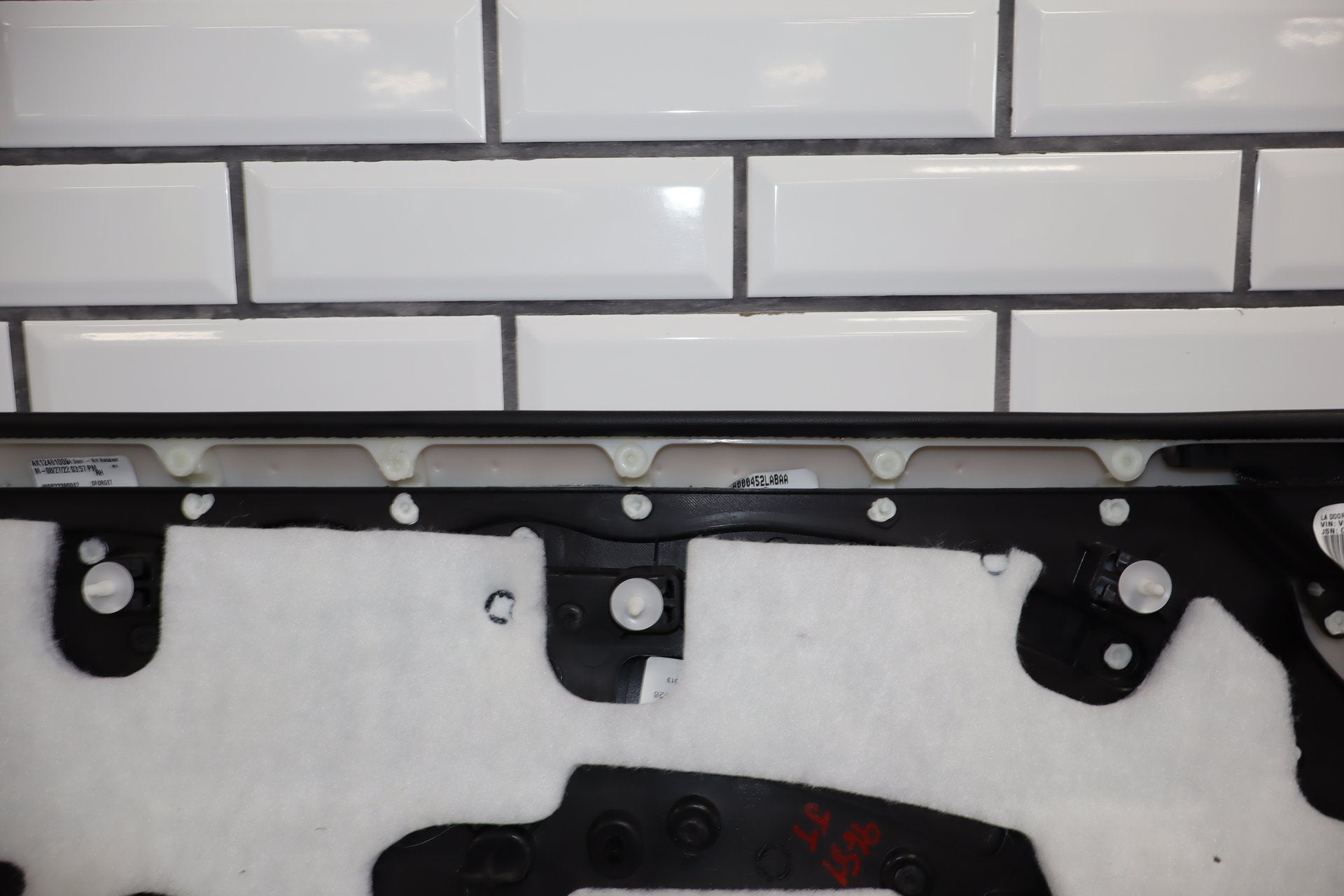 2022 Dodge Challenger R/T Scat Pack Right Front Interior Trim Panel Black X9