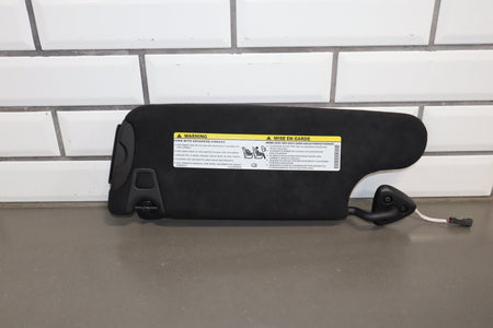 2022 Dodge Challenger R/T Scat Pack Sun Visor Pair Left/Right Black X9