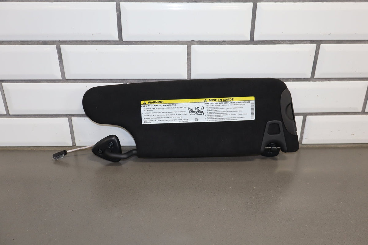 2022 Dodge Challenger R/T Scat Pack Sun Visor Pair Left/Right Black X9