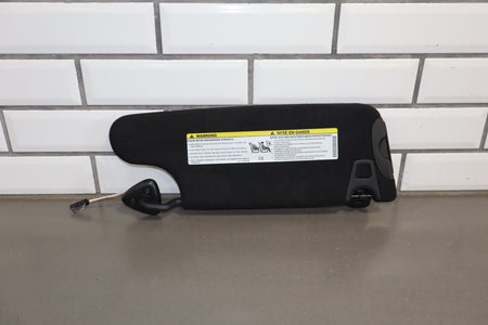 2022 Dodge Challenger R/T Scat Pack Sun Visor Pair Left/Right Black X9