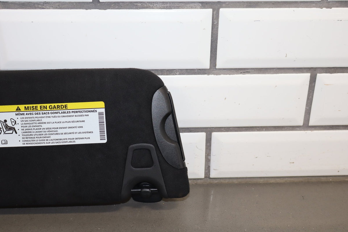 2022 Dodge Challenger R/T Scat Pack Sun Visor Pair Left/Right Black X9