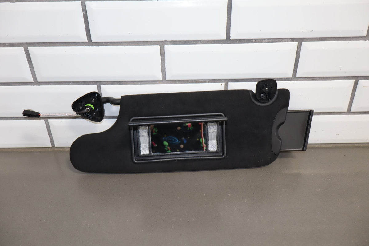 2022 Dodge Challenger R/T Scat Pack Sun Visor Pair Left/Right Black X9