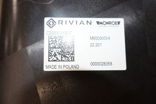 2022 Rivian R1S Launch Edition OEM Air Suspension Tank (C200003132F) 9K Miles