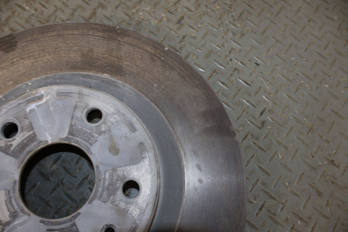2022 Rivian R1S Launch Edition OEM Pair Front Dual Motor Brake Rotors (9K Miles)