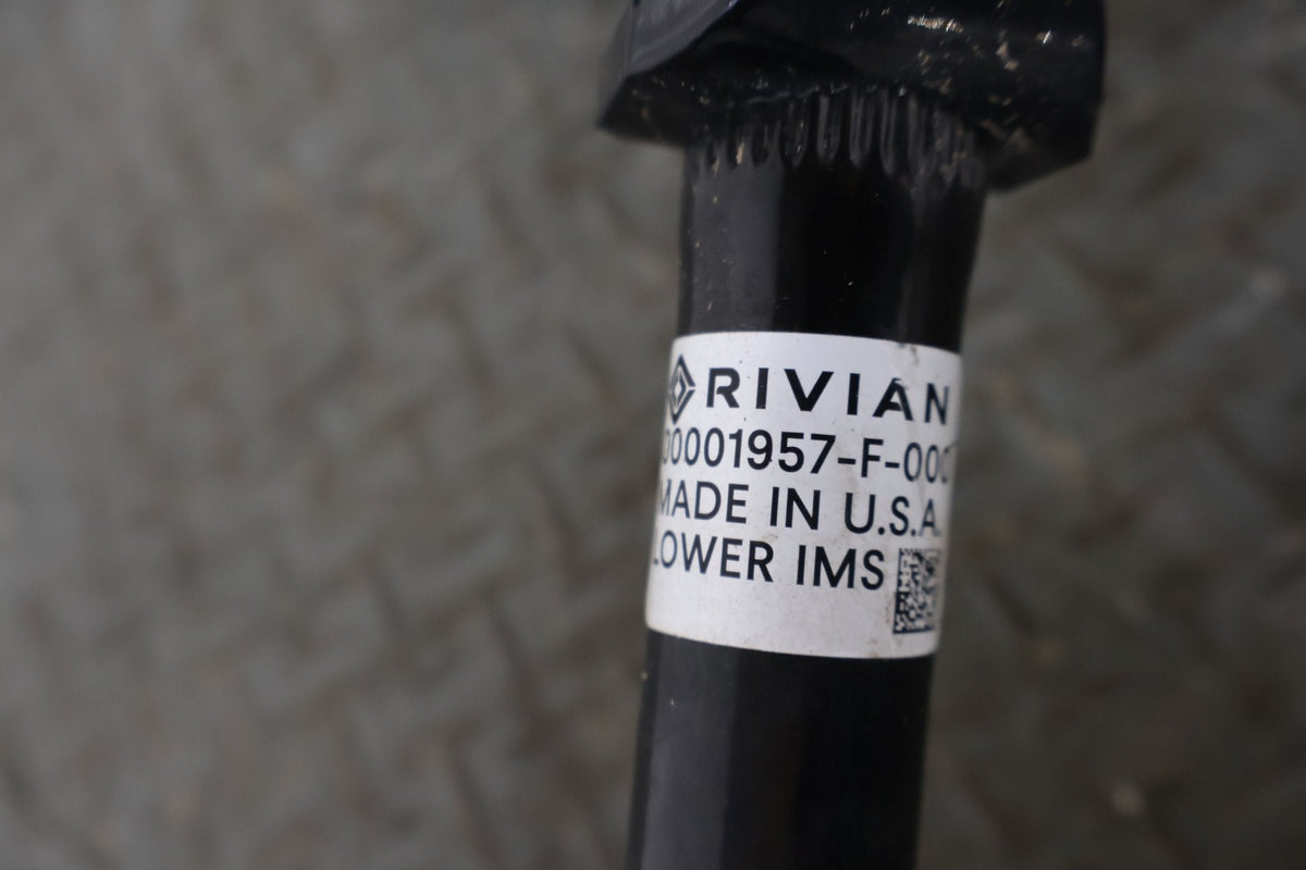 2022 Rivian R1S OEM Interior Upper & Lower Steering Column (00001957F 00018045C)