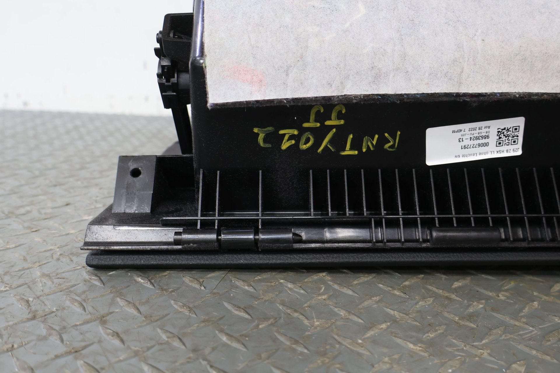2022 Toyota GR Supra- Glove Box