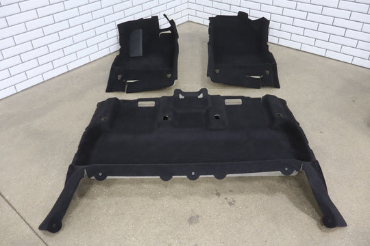 2023 Fisker Ocean 3 Piece Interior / Cabin Carpet (Black)