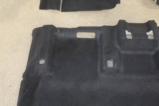 2023 Fisker Ocean 3 Piece Interior / Cabin Carpet (Black)
