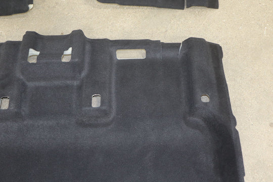 2023 Fisker Ocean 3 Piece Interior / Cabin Carpet (Black)