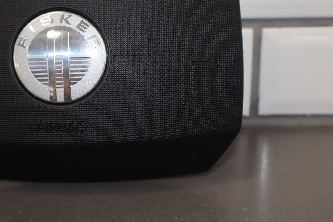 2023 Fisker Ocean Left Driver Steering Wheel Airbag Black Trim