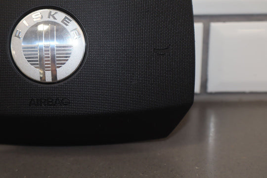 2023 Fisker Ocean Left Driver Steering Wheel Airbag Black Trim