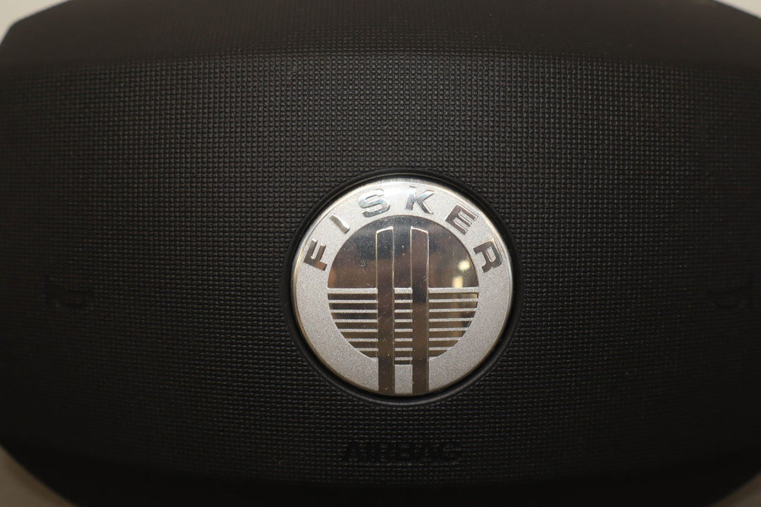 2023 Fisker Ocean Left Driver Steering Wheel Airbag Black Trim