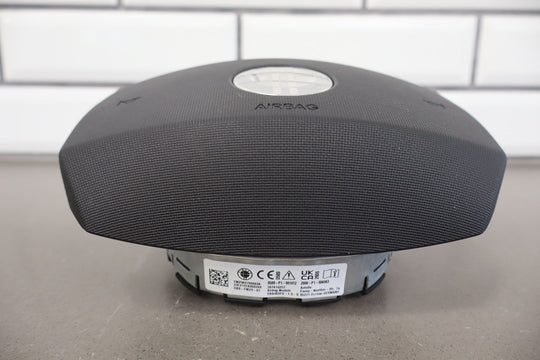 2023 Fisker Ocean Left Driver Steering Wheel Airbag Black Trim