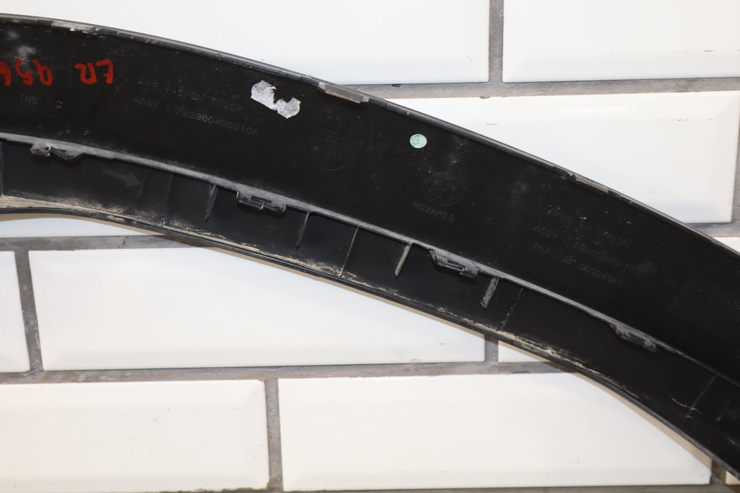 2023 Fisker Ocean Left Rear Wheel Arch Moulding Black Textured