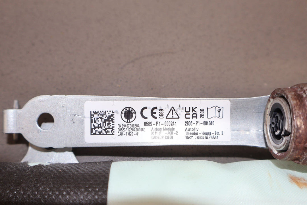 2023 Fisker Ocean One Left Driver Curtain Airbag OEM FM2940700020A