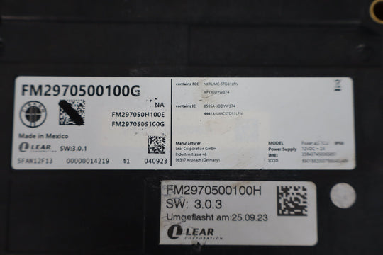 2023 Fisker Ocean Telematics Control Module fm2980330001g OEM