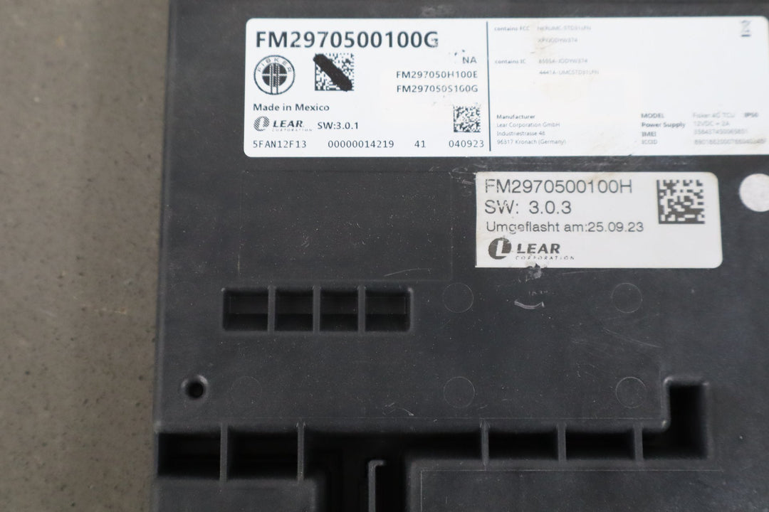 2023 Fisker Ocean Telematics Control Module fm2980330001g OEM