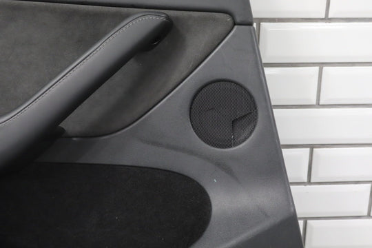 2023 Tesla Y Left Rear Door Panel Black BLK