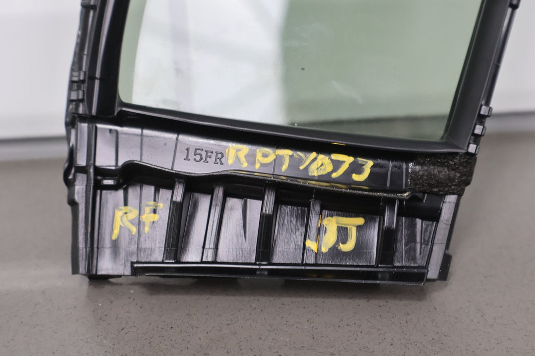 2023 Toyota Corolla GR Front Right RH Vent Window Glass (Self Tint) See Photos