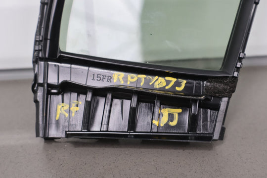 2023 Toyota Corolla GR Front Right RH Vent Window Glass (Self Tint) See Photos