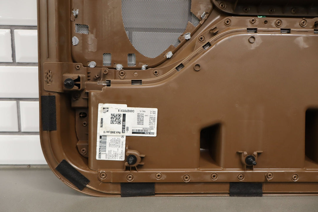 21 - 24 Ram 1500 Longhorn Left Front Door Panel Mountain Brown N8 OEM