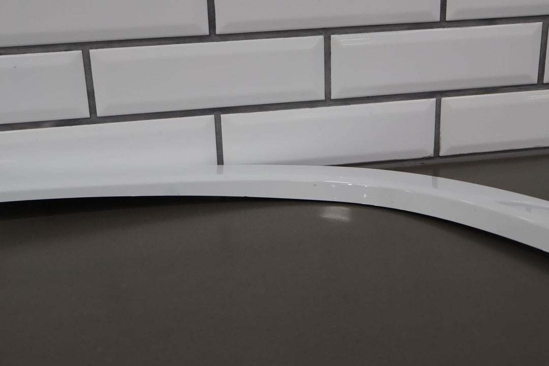 22 - 23 Jeep Grand Wagoneer Front Left Fender Moulding W/Marker Bright White PW7