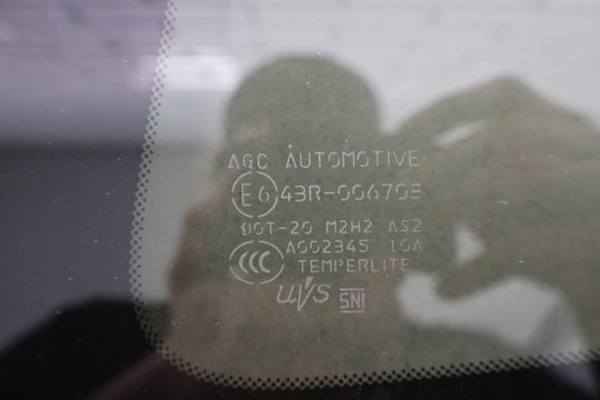 22 - 23 Subaru BRZ Rear Left LH Quarter Window Glass W/ Frame (See Notes)