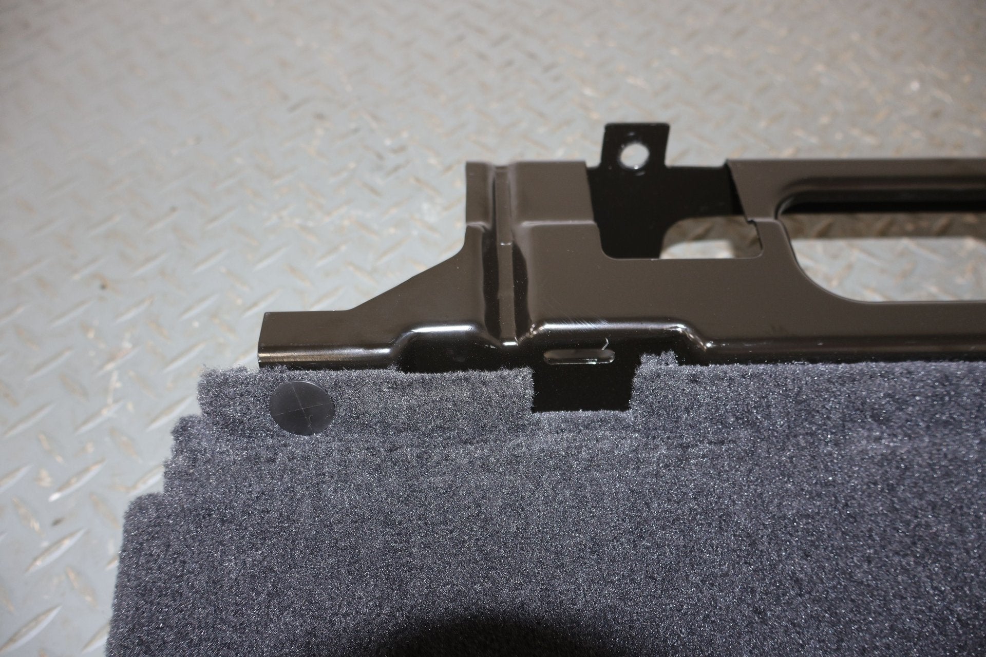 22-24 Rivian OEM 3rd Row To Cargo Area Modesty Panel (Black Mountain)