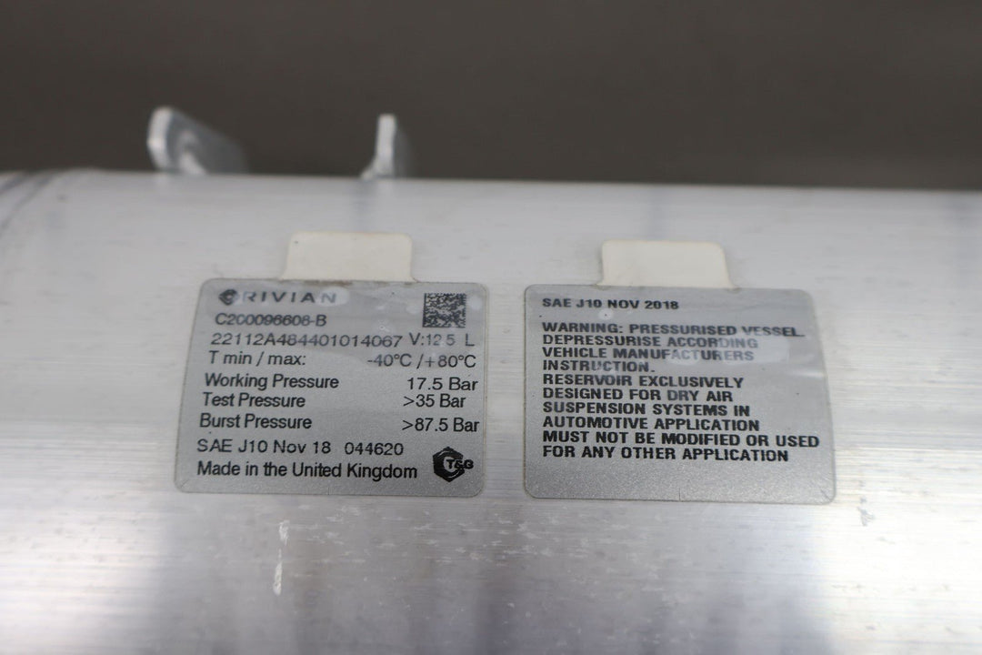 22 - 24 Rivian R1T Air Ride Suspension Reservoir Tank (C200096608 - B) OEM