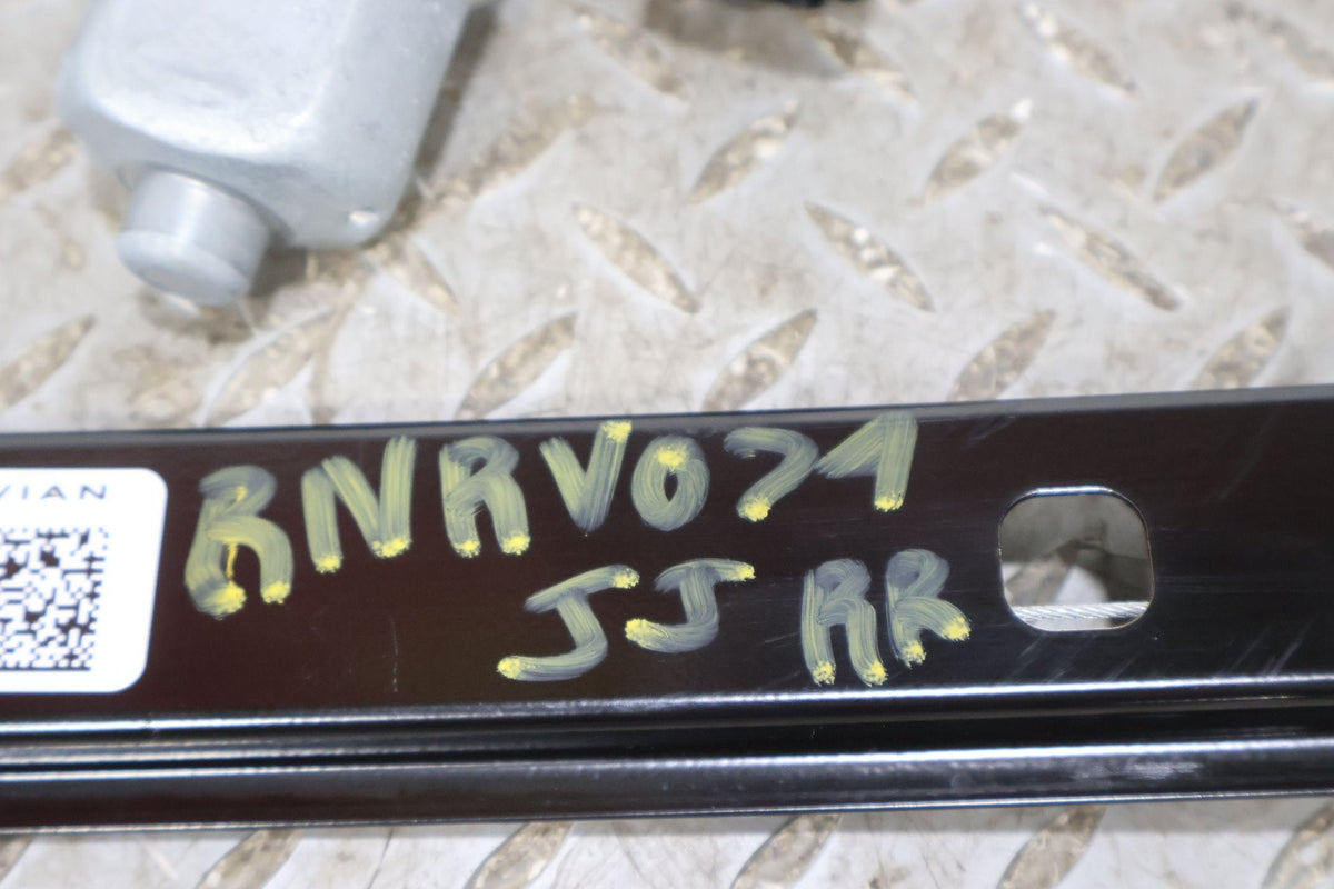 22-24 Rivian RS1 OEM Rear Right RH Door Window Regulator W/ Motor (Tested)