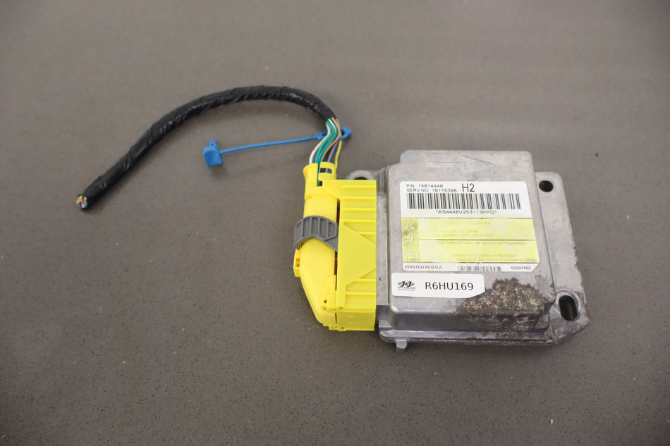 2006-2007 Hummer H2 SRS Module 19115398
