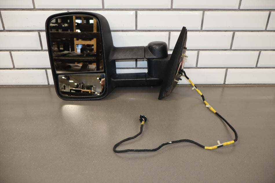 2008 GMC Sierra 2500 Left Door Mirror Fire Red 74 25879085