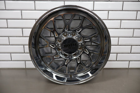 (3) Moto Metal M0805 20x10 8x6.5 Chrome Wheel/Rim Set Aftermarket GMT800