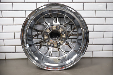 (3) Moto Metal M0805 20x10 8x6.5 Chrome Wheel/Rim Set Aftermarket GMT800