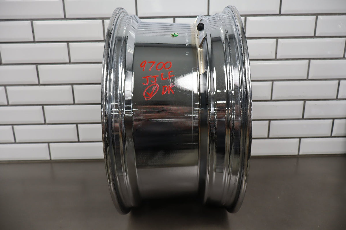 (3) Moto Metal M0805 20x10 8x6.5 Chrome Wheel/Rim Set Aftermarket GMT800
