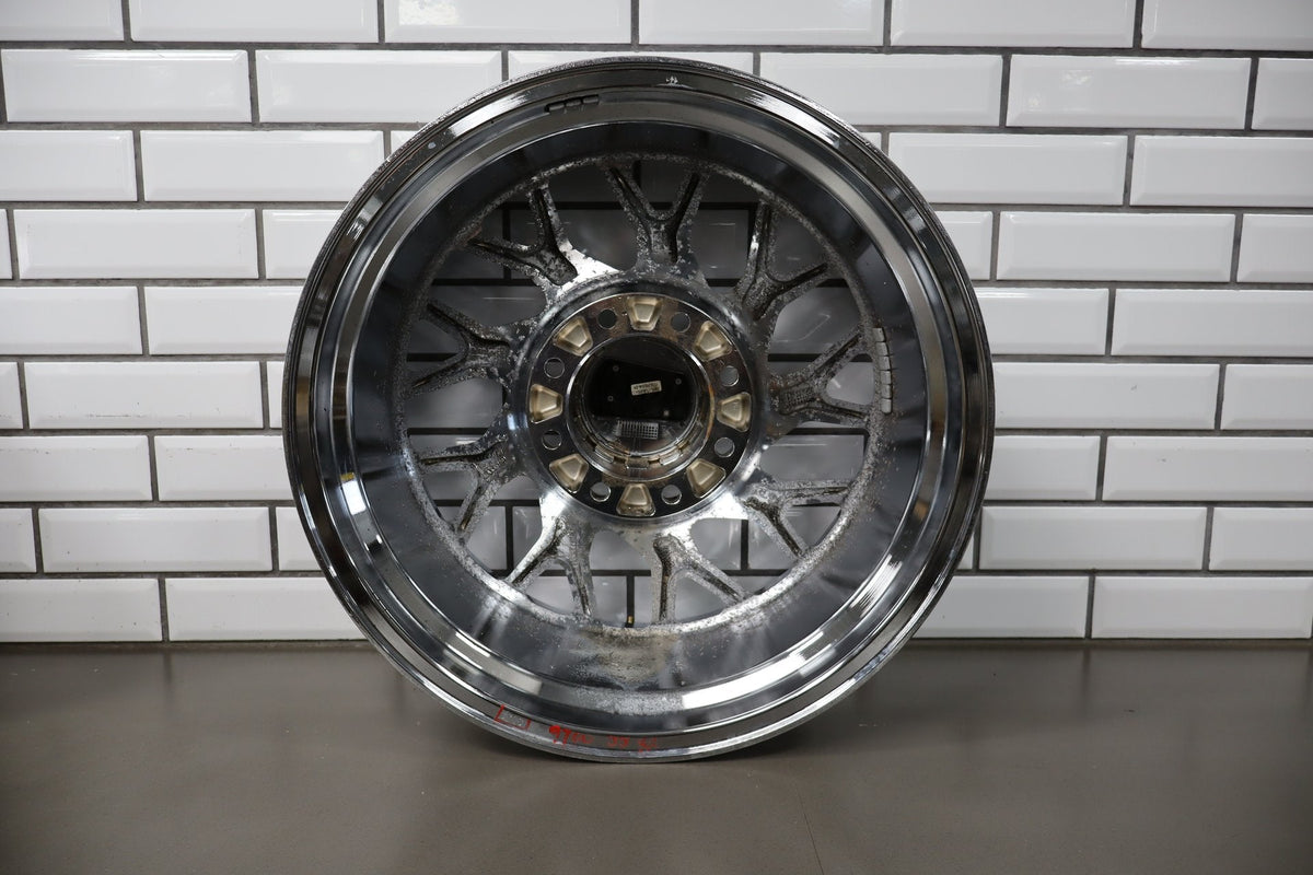 (3) Moto Metal M0805 20x10 8x6.5 Chrome Wheel/Rim Set Aftermarket GMT800